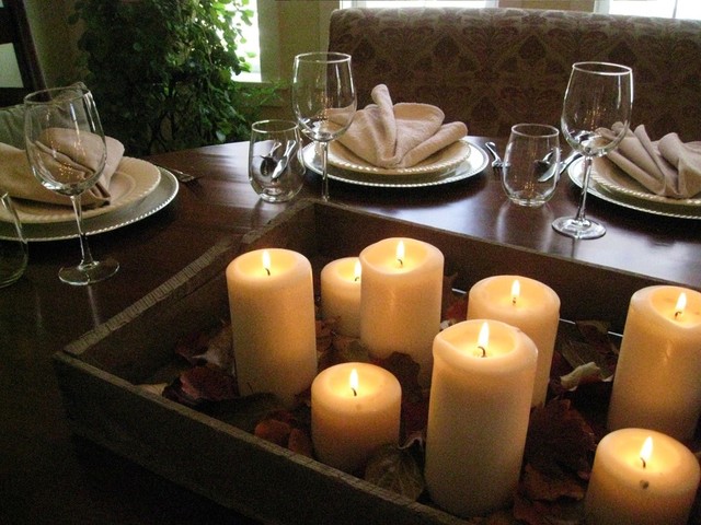 Thanksgiving Tablescape traditional-dining-room