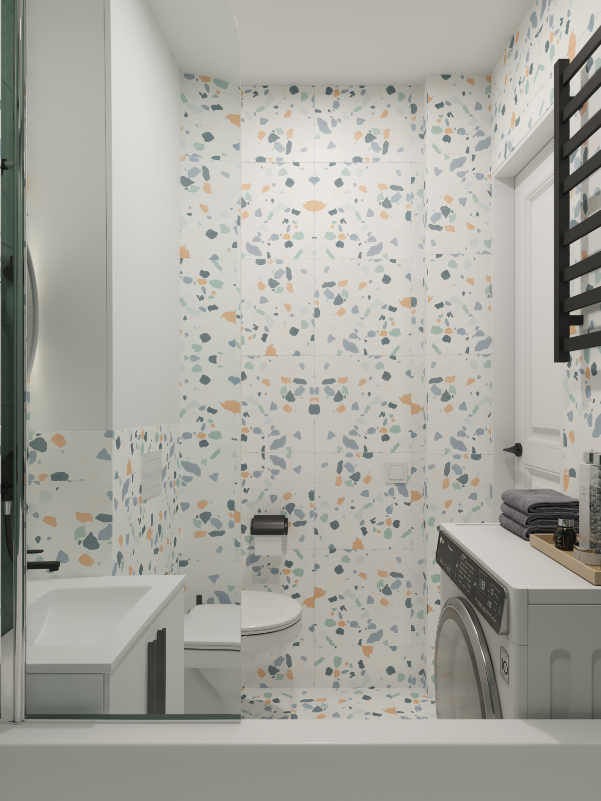 Визуализация бюджетной квартиры (45 м кв) на продажу в г. Санкт-Петербург