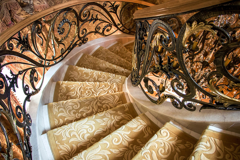 Ковер на лестницу "Янтарь" (КП Лесные Просторы)