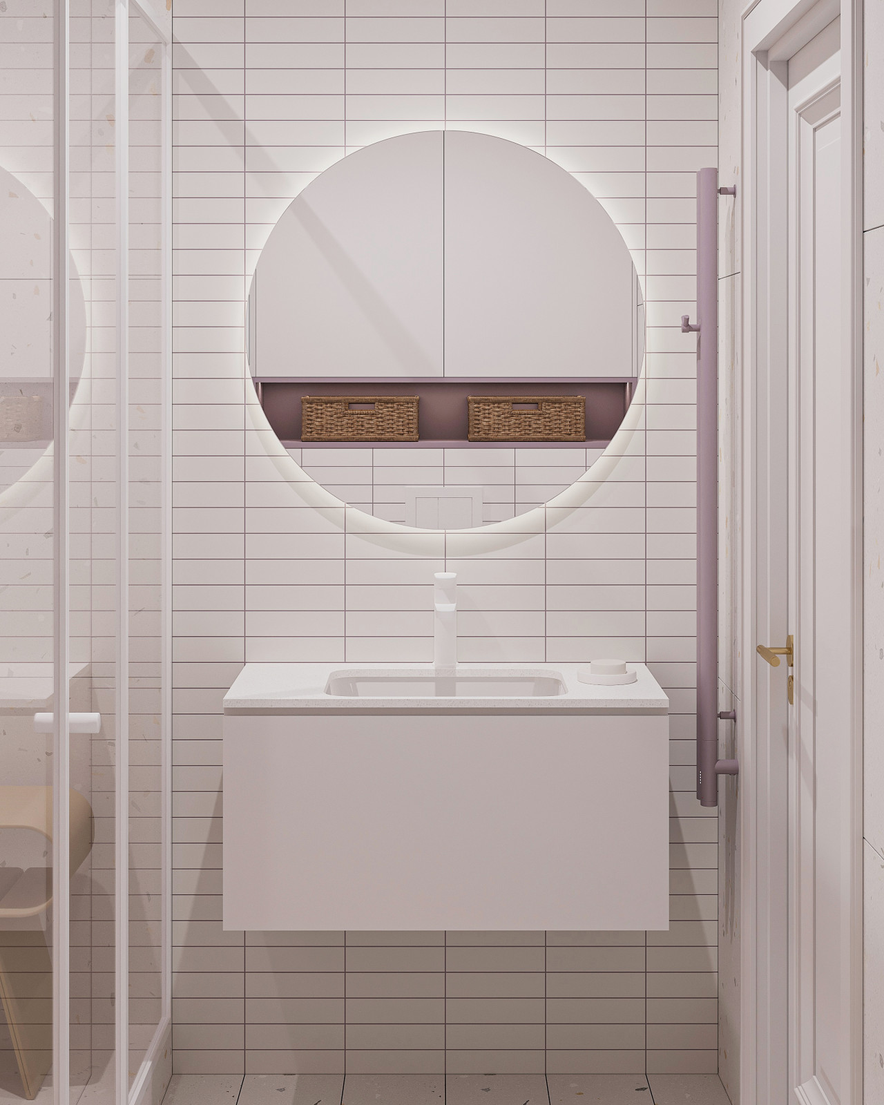 Стильный детский санузел