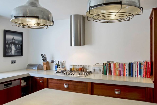 Whole house redesign - Skelton contemporary-kitchen
