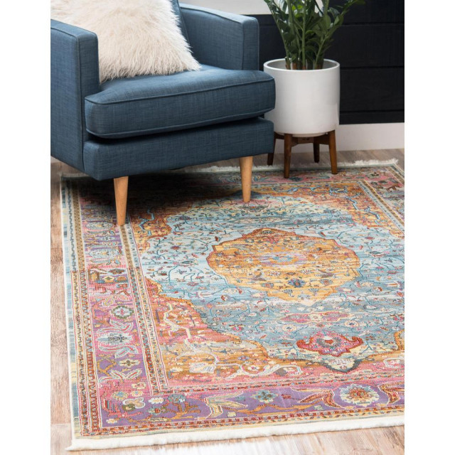Unique Loom Miramar Baracoa Rug, 10'x13' Mediterranean Area Rugs by BisonOffice Houzz