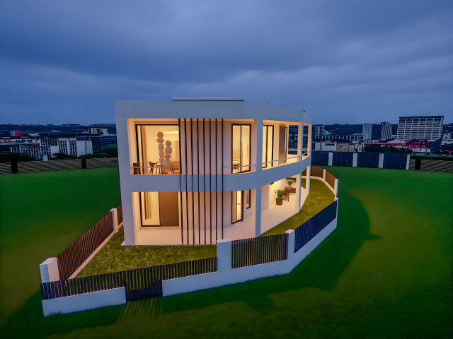 Facade modern-fasad