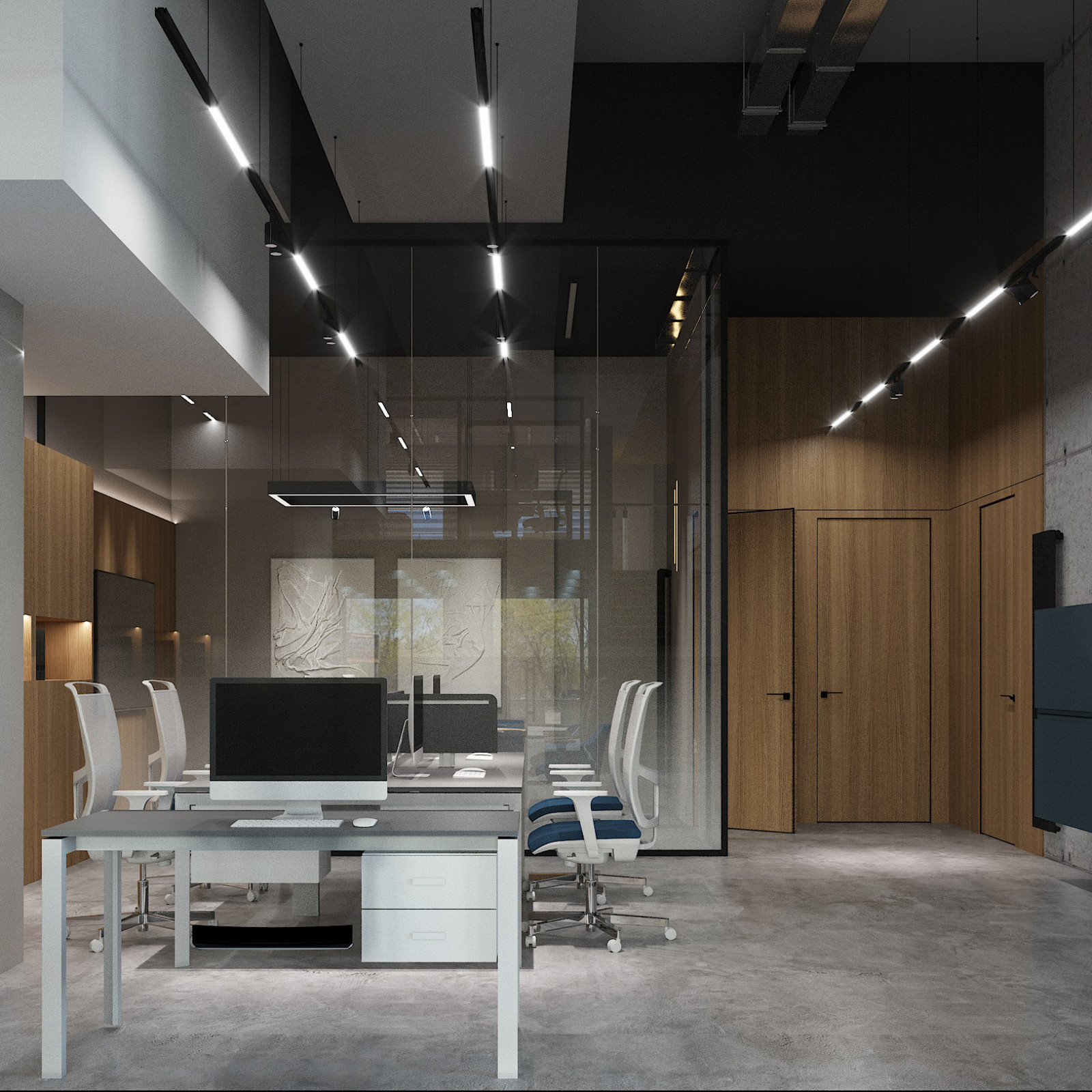 Офис Компании в Сити квартале "Инские холмы"