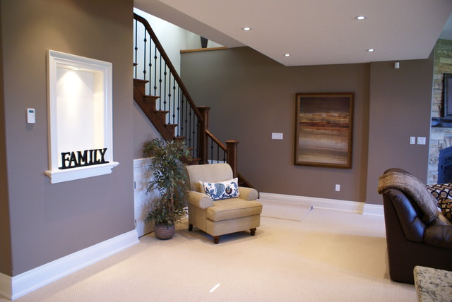 Basement Landing transitional-basement