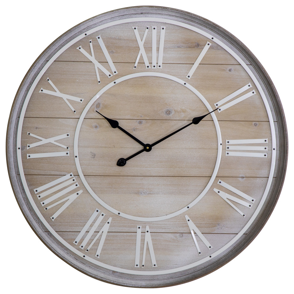 Yosemite Home Decor Rustic Age Wall Clock Farmhouse Wall Clocks
