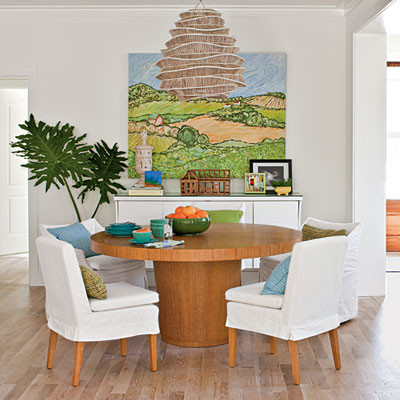 Example of a trendy entryway design in Miami