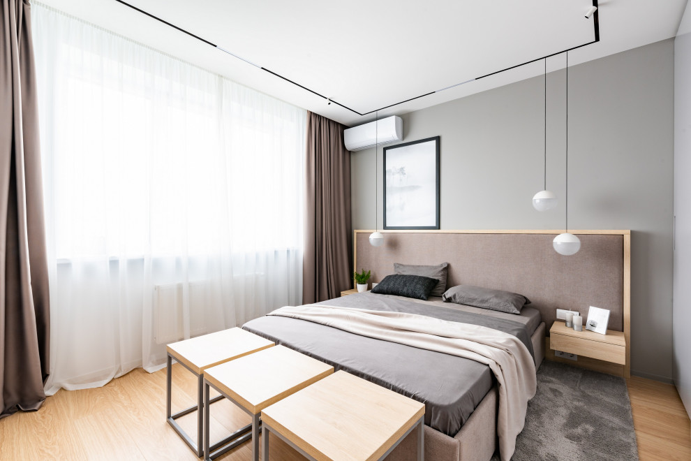 Не скучный серый. Квартира г. Минск