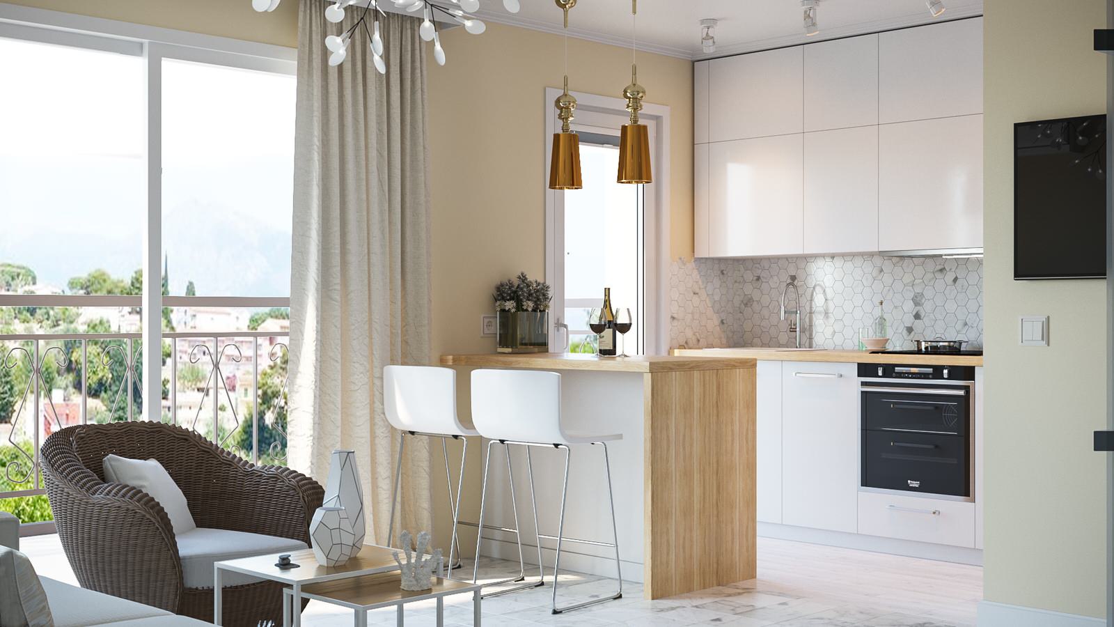 Апартаменты в Рокбрюн-Кап-Мартен, курорт на Лазурном берегу Франции