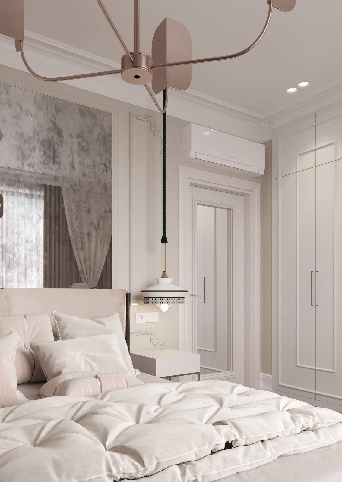 Современный  элегантный интерьер