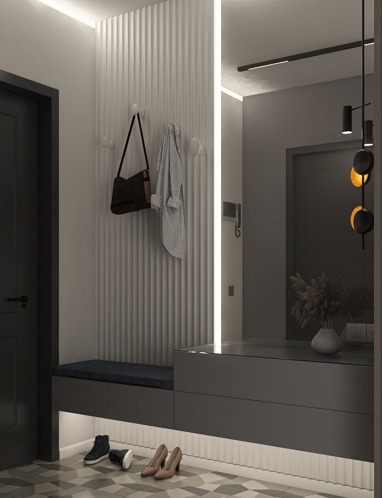 Трехкомнатная квартира в современном стиле