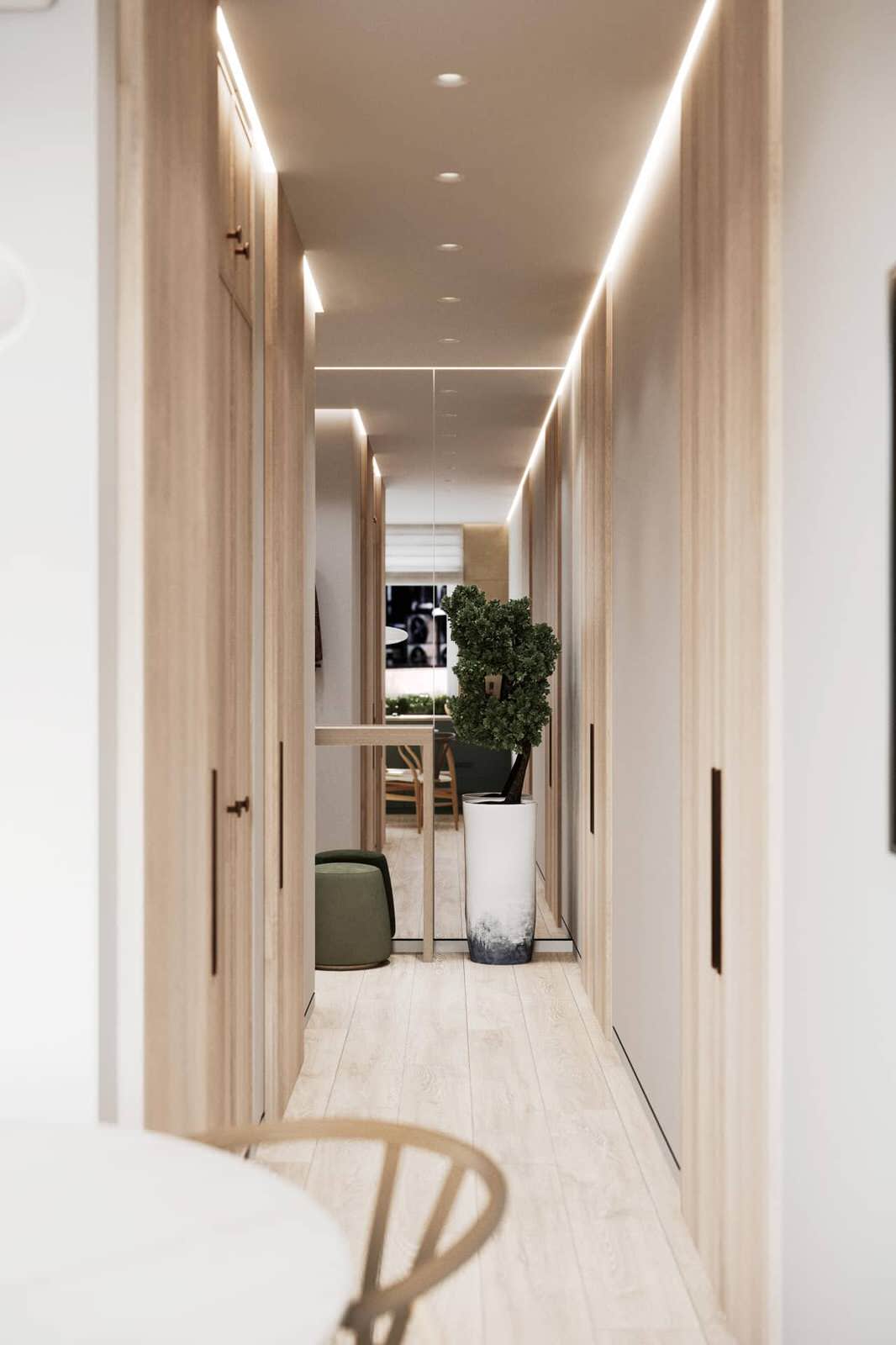 Дизайн и ремонт квартиры на Измайловском шоссе— Сад камней