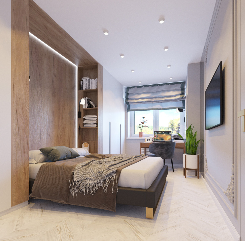 спальня в ЖК Орбита