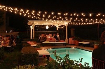 Inspiration for a transitional backyard tile and rectangular pool remodel