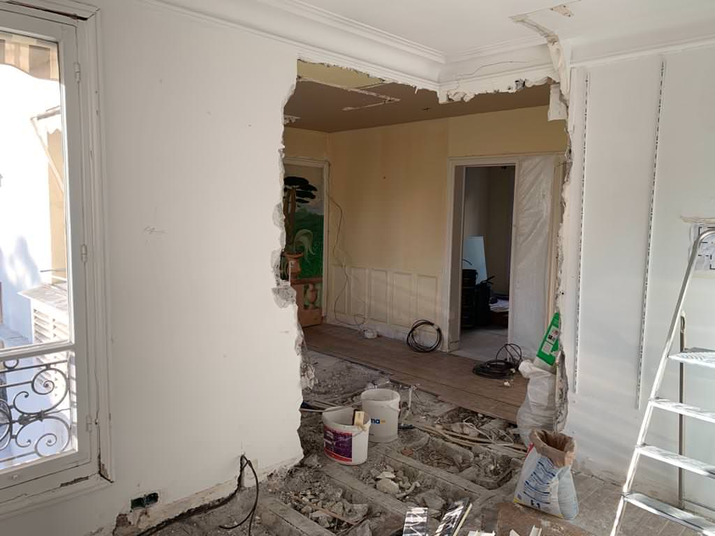 Rénovation d'un appartement dans le 15ème