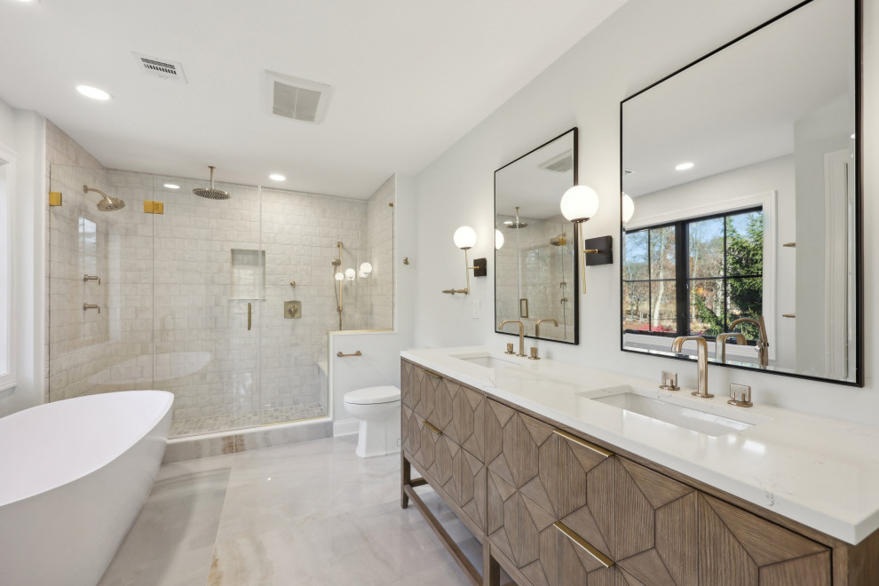 Primary Bathroom Suite | Second Floor Addition Wyckoff NJ