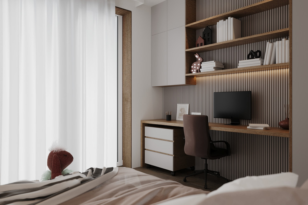 Интерьер квартиры 87м2 в поселке парке Весна