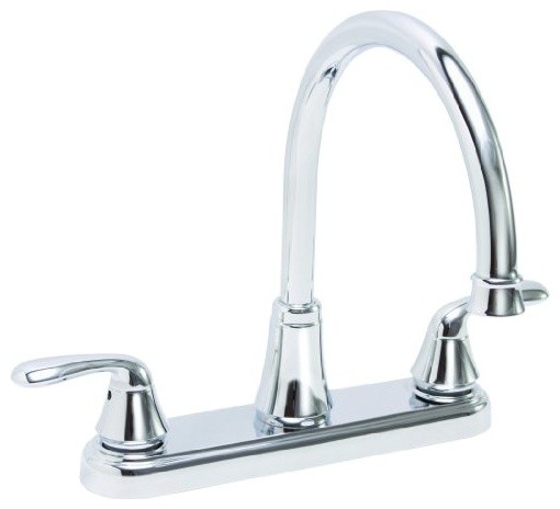 Premier 126965 Waterfront Lead-Free Two-Handle Kitchen Faucet without Spray