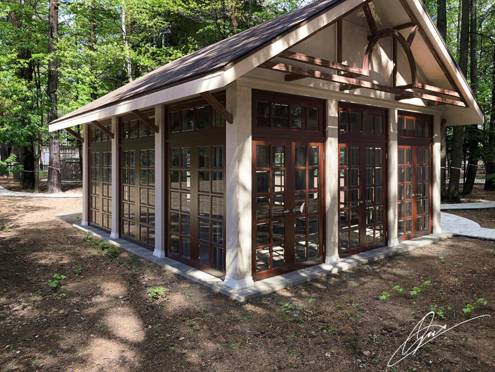 Закрытая беседка в КП "Довиль"