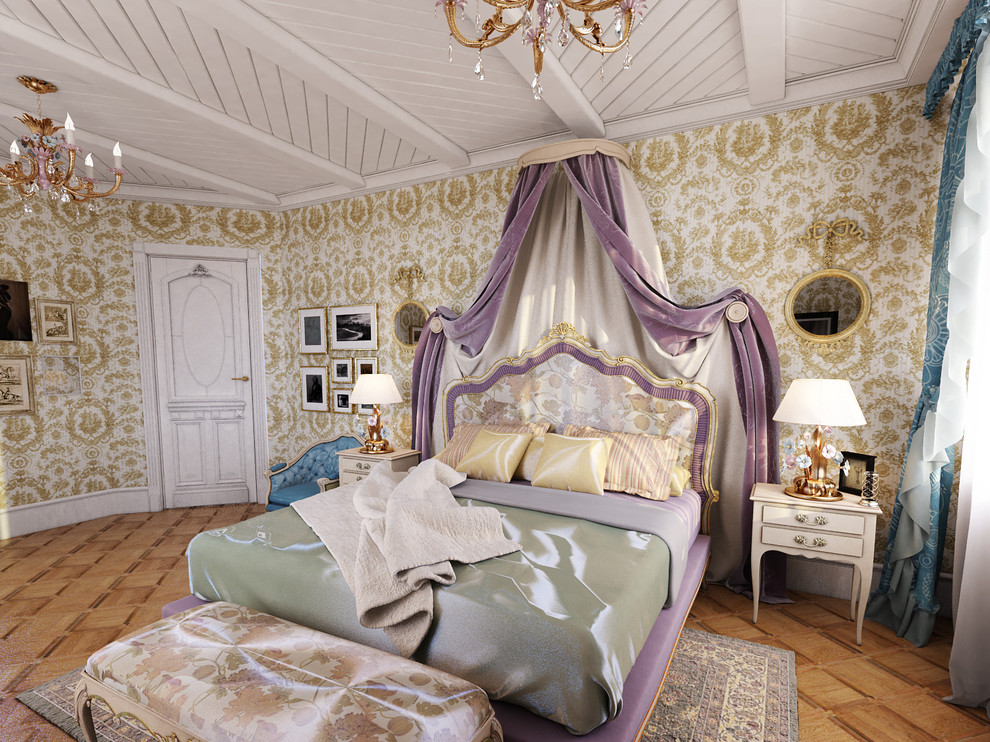 3dмодели для проекта спальни в стиле французкого романтизма