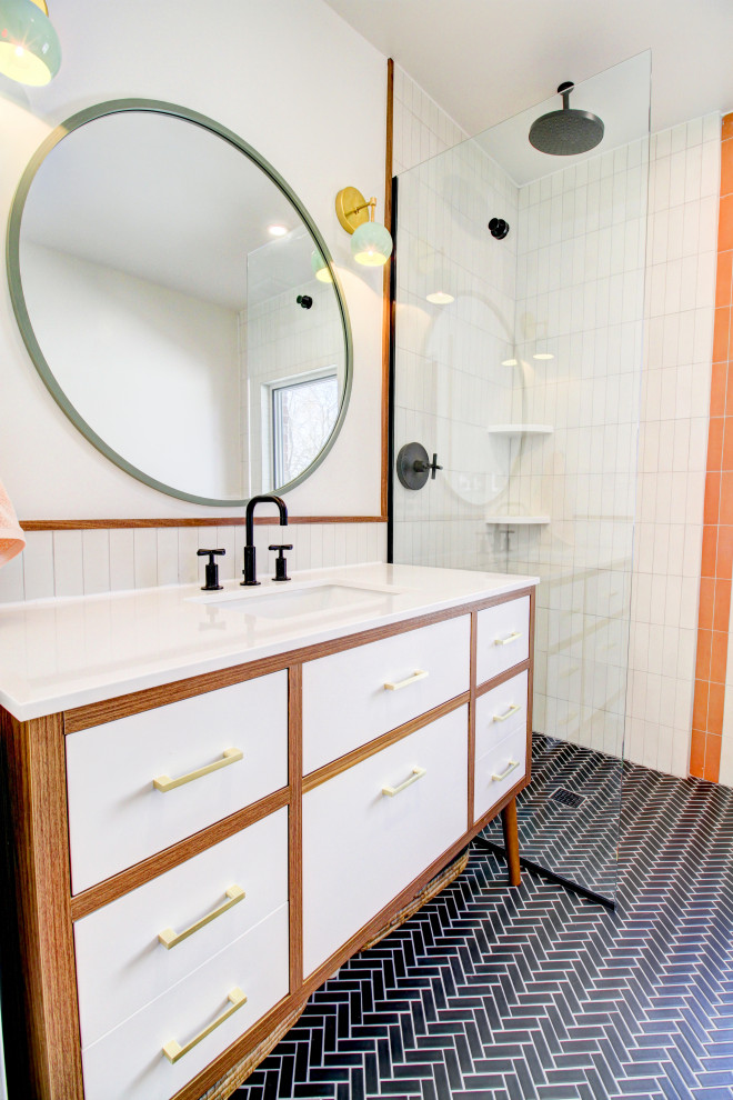 Home design - transitional home design idea in Denver