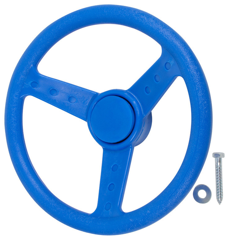 Swing Set Steering Wheel, Blue