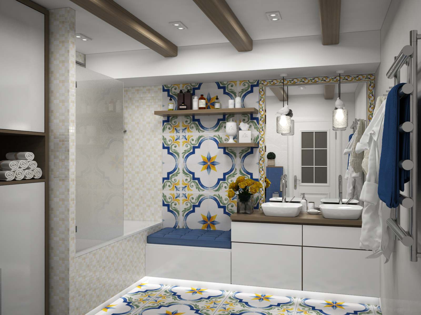 Ванная в микрорайоне Южный