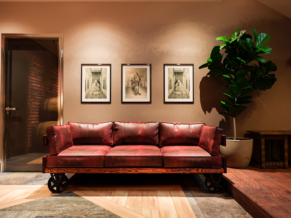 Лофт, цоколь и тренажерный зал