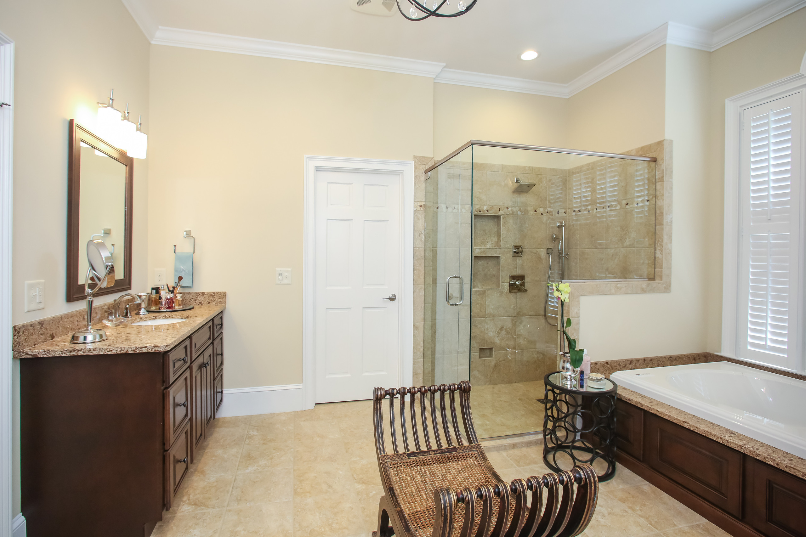 Gainesville Master Bath and Closets