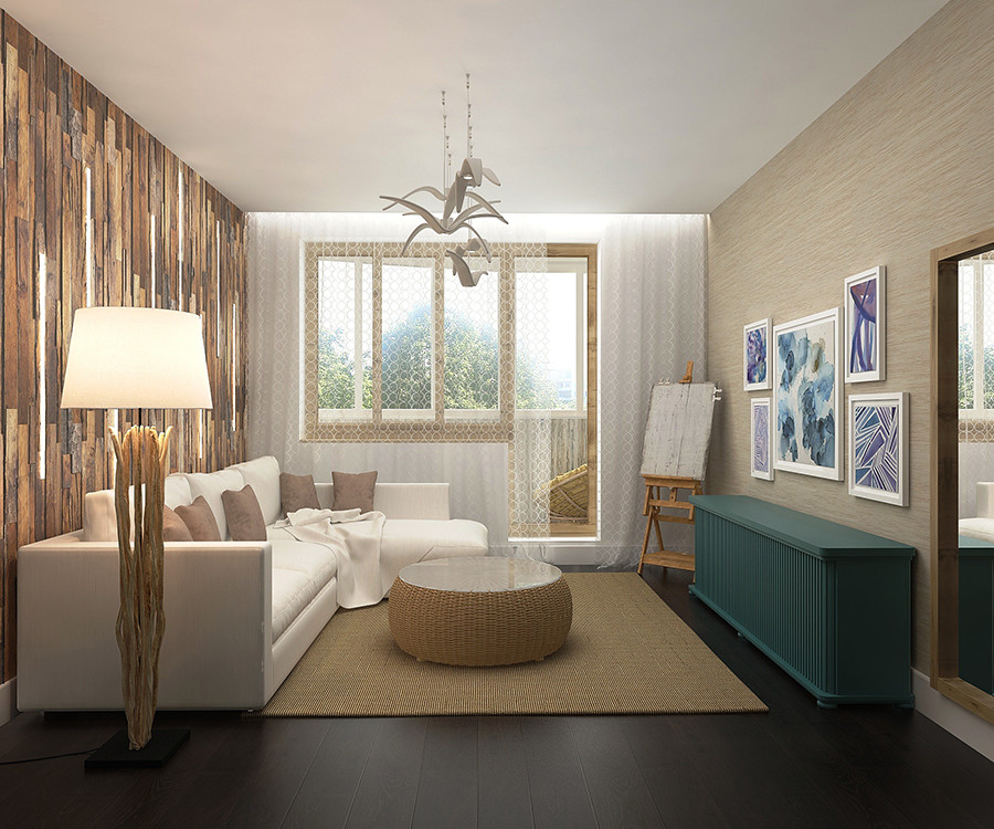 Двухкомнатная квартира в доме серии П-44Т