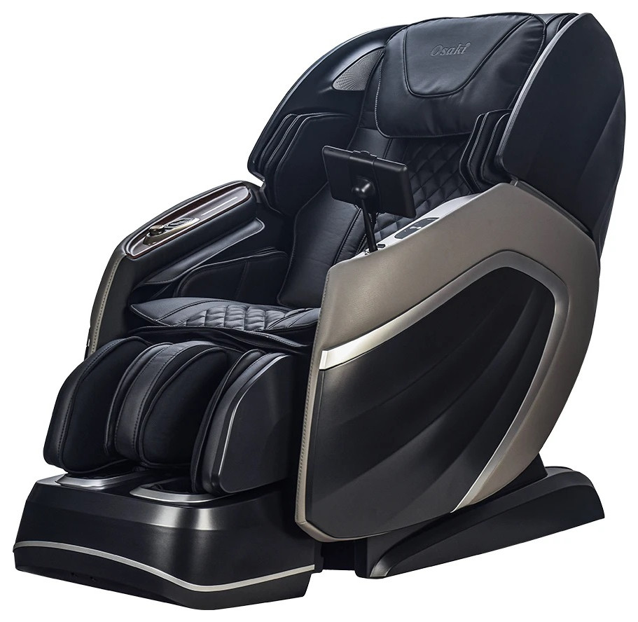 Osaki OSPro 4D Emperor SLTrack Massage Chair with Zero Gravity, Black