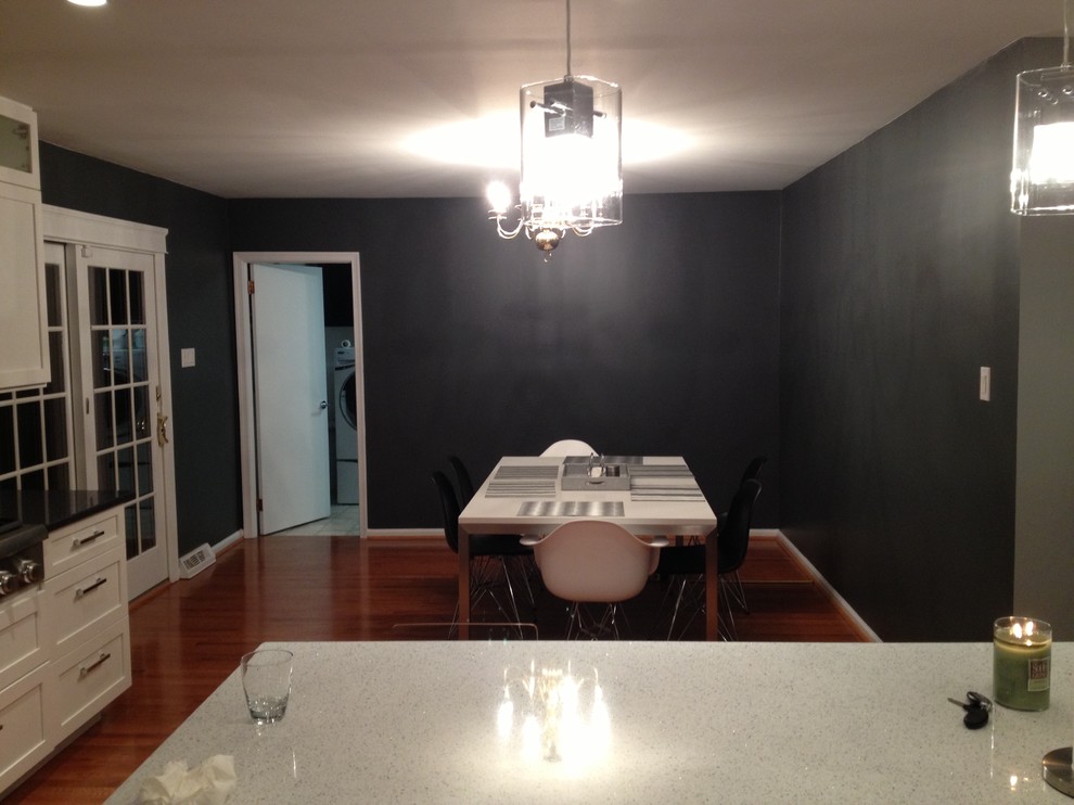 Where to put chandelier/table