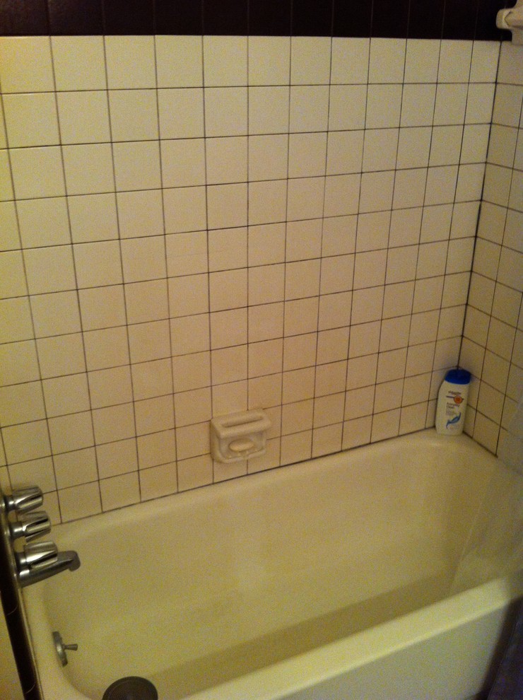 Trouble matching bathroom tile on a budget