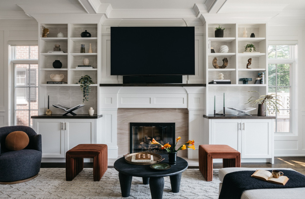 Chestnut x CM Studio - Transitional - Living Room - Chicago - by CM ...