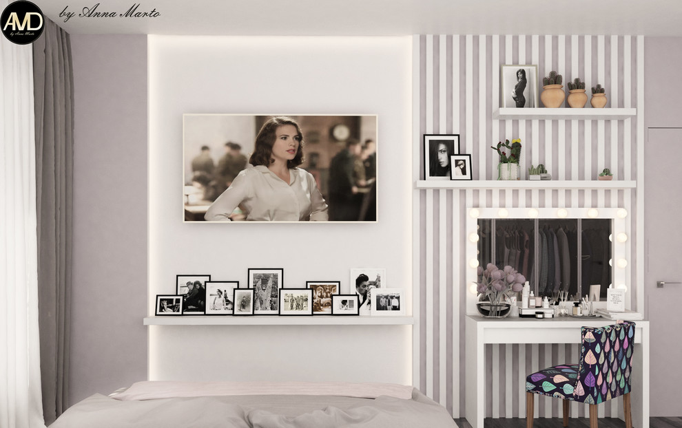 3-х комнатная квартира в ЖК Аристократ в современном стиле