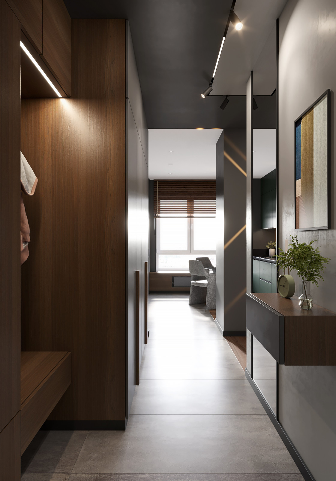 Уютный черный