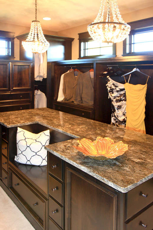 Elegant closet photo in Minneapolis