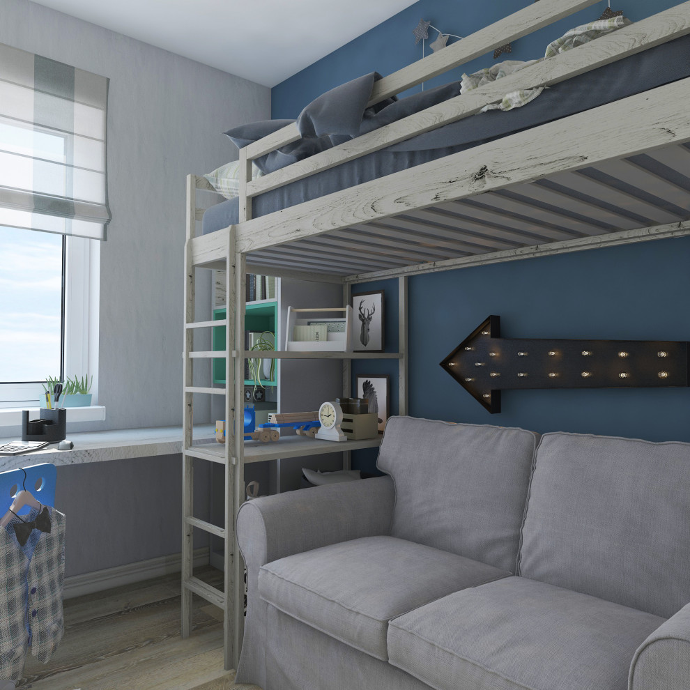 Проект квартиры в стиле Прованс (70 кв м)