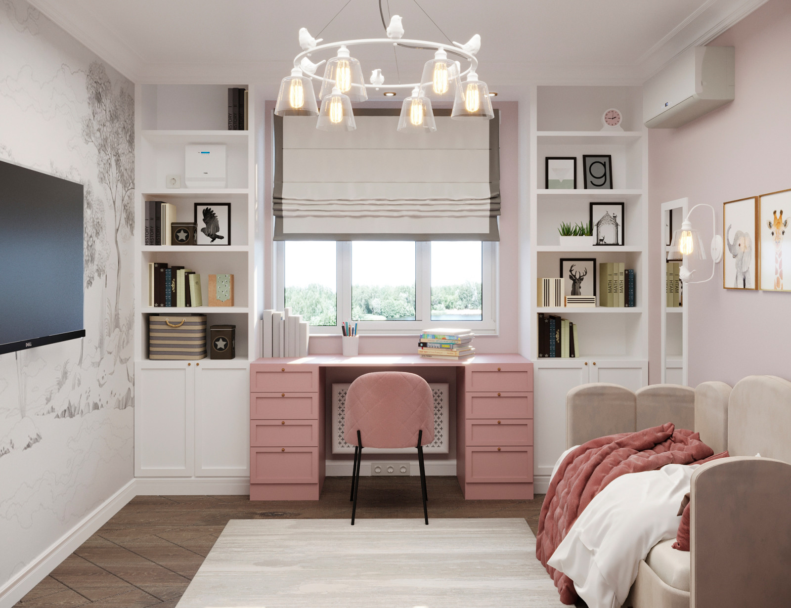 Квартира с элементами неоклассики