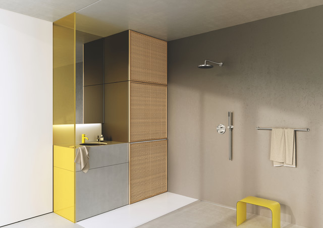 Meta. Industrial Luxe. bathroom