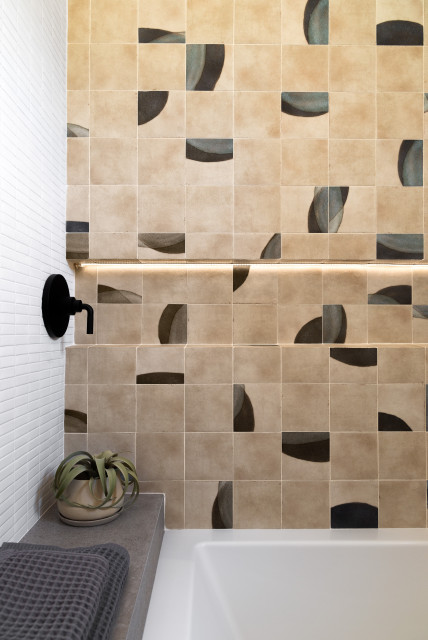 Desert Chalet contemporaneo-stanza-da-bagno