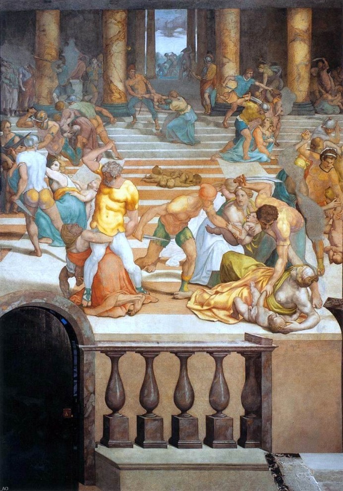 Daniele Da volterra Massacre of the Innocents  Print