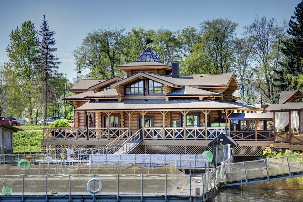 Реконструкция ресторана "Русская рыбалка" на Крестовском острове