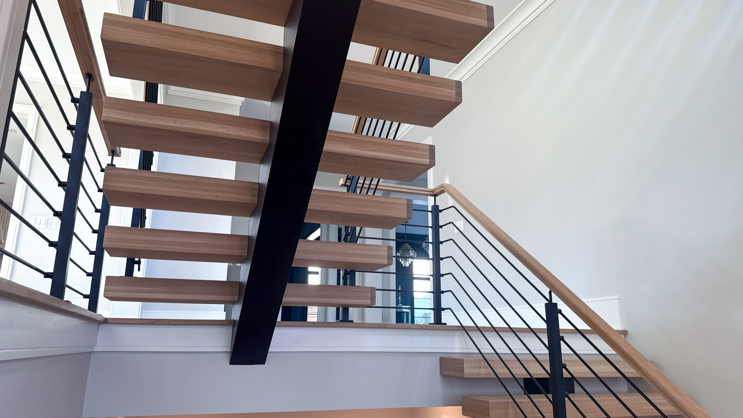 Project #147 | Modern Staircase with Seattle Style Stringer