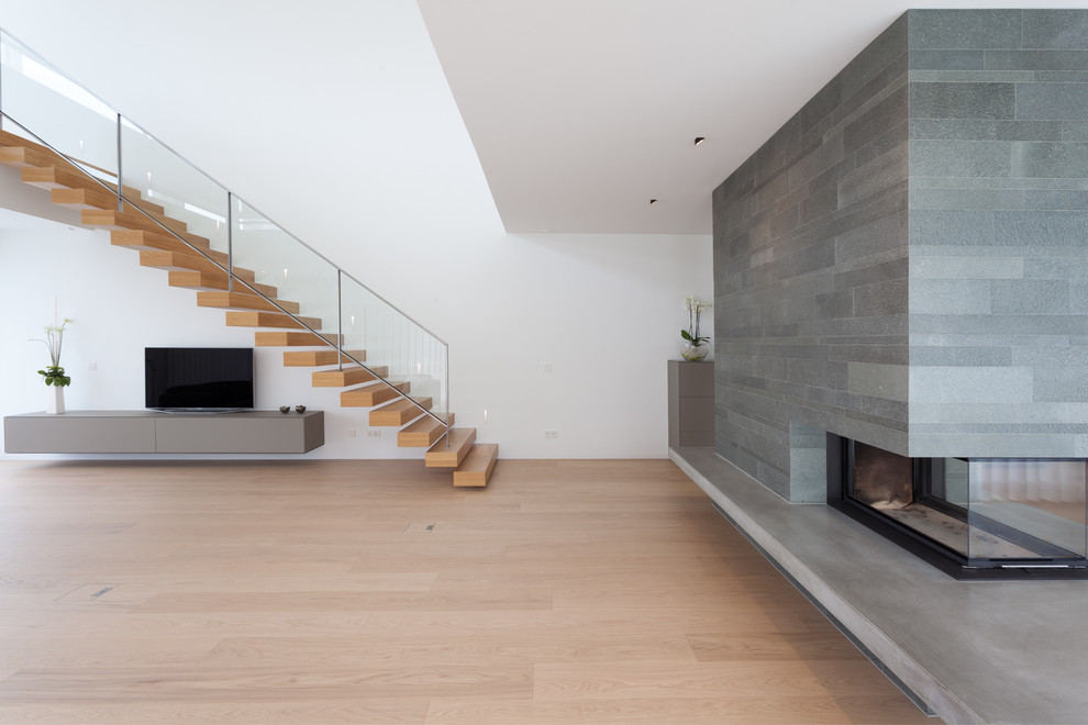 Mittelgroßes Modernes Wohnzimmer in Dortmund