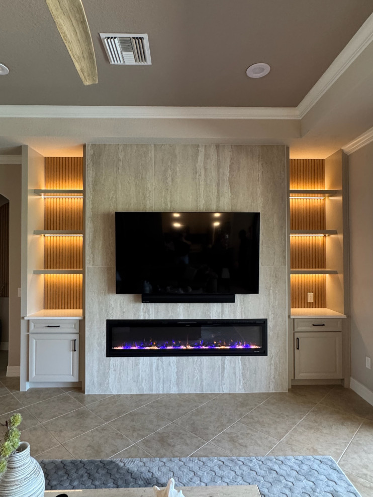 Heritage Grand - Fireplace Wall