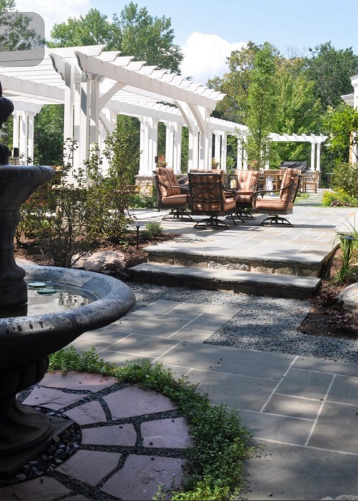 Fireplace terrace