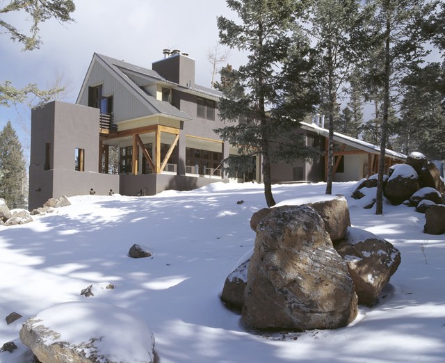 Ski House contemporary-exterior