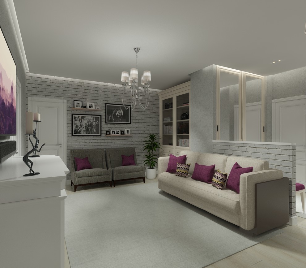 Проект четырёхкомнатной квартиры