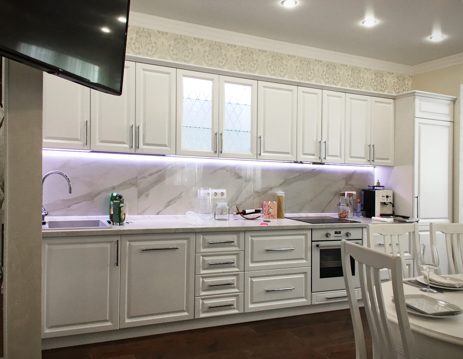 Проект 3х комнатной квартиры в стиле современной классики(реализация)